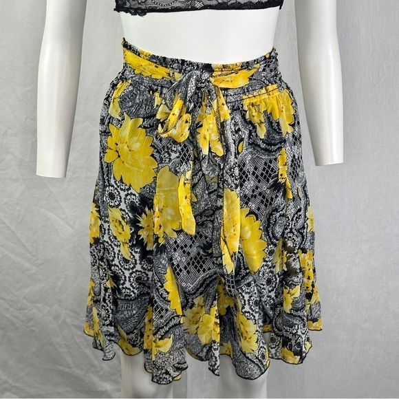 VINTAGE Chiffon Ruffle Skirt | Made in France - Picture 2 of 12